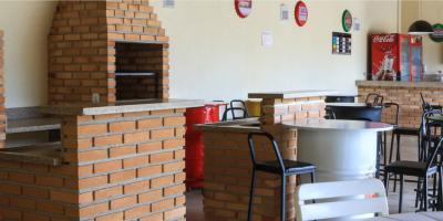 Imagem das áreas de lazer do hotel